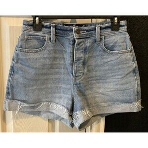 Hollister, Curvy, Ultra High-Rise, Button-fly, Mom Shorts, 3”, Size: 5-W27